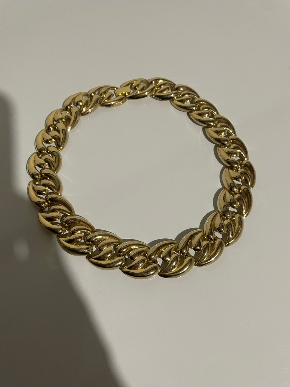 Gold Chain Link Necklace - Women Jewelry
